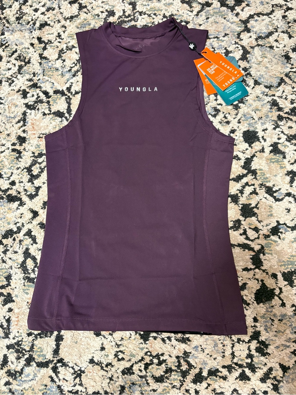 YoungLA Men’s Athletic Tank - Plum